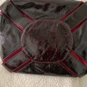 Vintage Patent Leather and suede Jimmy Choo bag